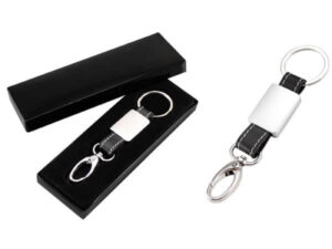 Llavero metal eco-cuero technic