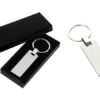 Llavero rectangular plano