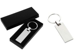 Llavero rectangular plano