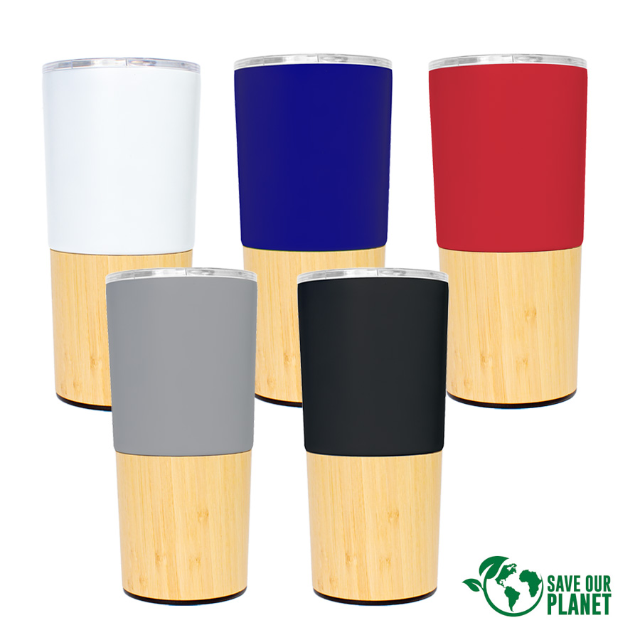 Mug metálico con bamboo Mug metálico con bamboo - Image 11