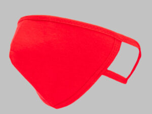 Mascarilla de 1 capa 100% algodón, para niños.