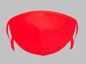 Mascarilla de 1 capa 100% algodón, para niños.