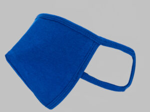 Mascarilla de 1 capa 100% algodón, para niños.