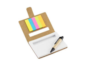 Memo set ecológico con bolígrafo