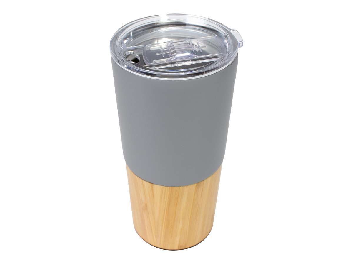 Mug Metálico Con Bamboo Mug Metálico Con Bamboo - Imagen 3