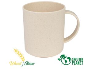 Mug De Caña De Trigo 350cc