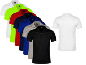 Polera Poliéster Hombre Con Cuello