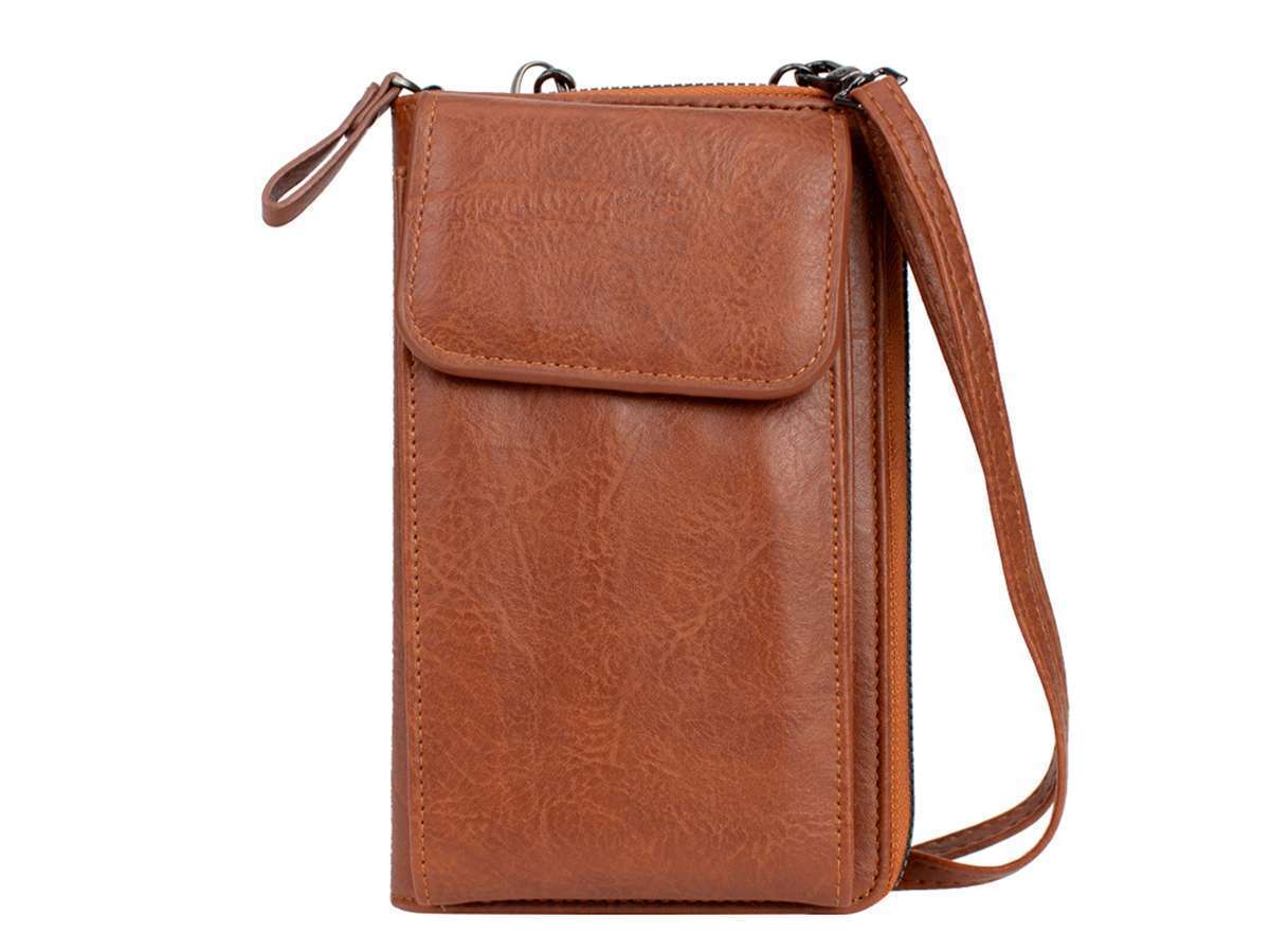 Porta-documentos y celular de eco-cuero