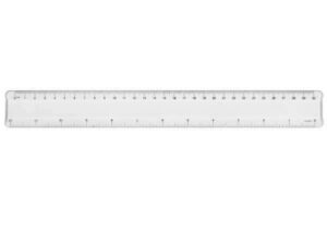 Regla Plástica Transparente