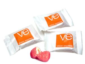 Chicle grosso en sachet con logotipo