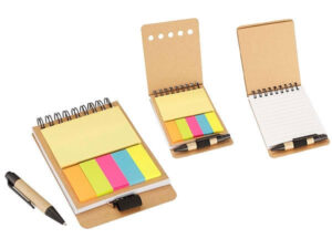 Memo Set Ecológico Con Bolígrafo