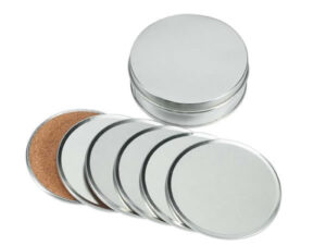 Set Posavasos De Aluminio