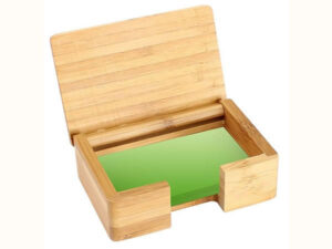 Tarjetero Sobremesa De Bamboo