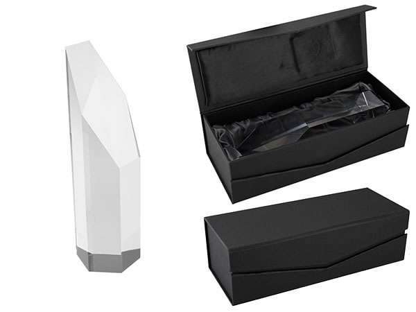 Trofeo Galvano Cristal Hexagon Trofeo Galvano Cristal Hexagon