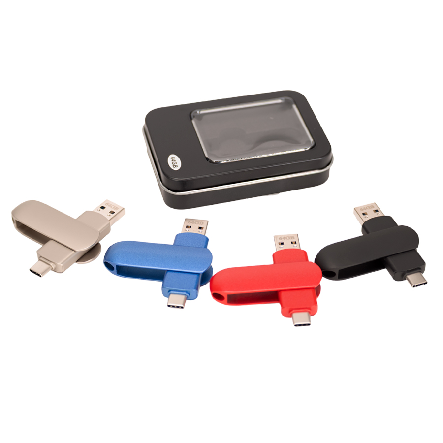 Pendrive giro OTG USB 3.0 / Type C, 64GB Pendrive giro OTG USB 3.0 / Type C, 64GB