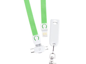 Lanyard multicargador