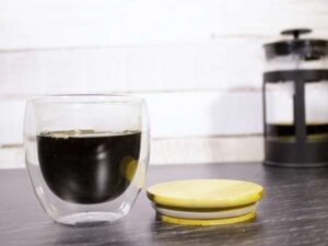 Taza Doble Vidrio Colombia